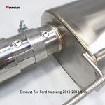 Catback Exhaust Factory - OEM Valvetronic for Ford Mustang 5.0T