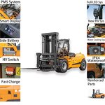 Diesel Forklift Manufacturer - OEM 16 Ton with Yuchai Engine Port