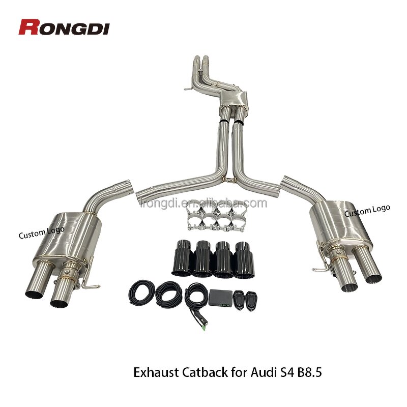 Catback Exhaust Factory - OEM Valvetronic for Audi S4 S5 B8 B8.5