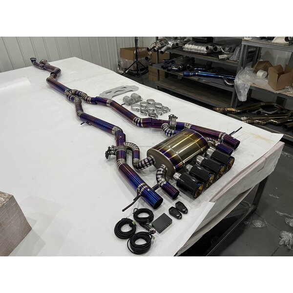 Valved Catback Factory - OEM High-Flow for BMW G80 M3 G82 M4