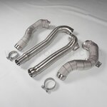 Exhaust Downpipe Manufacturer - OEM for Benz AMG GT 304 Stainless