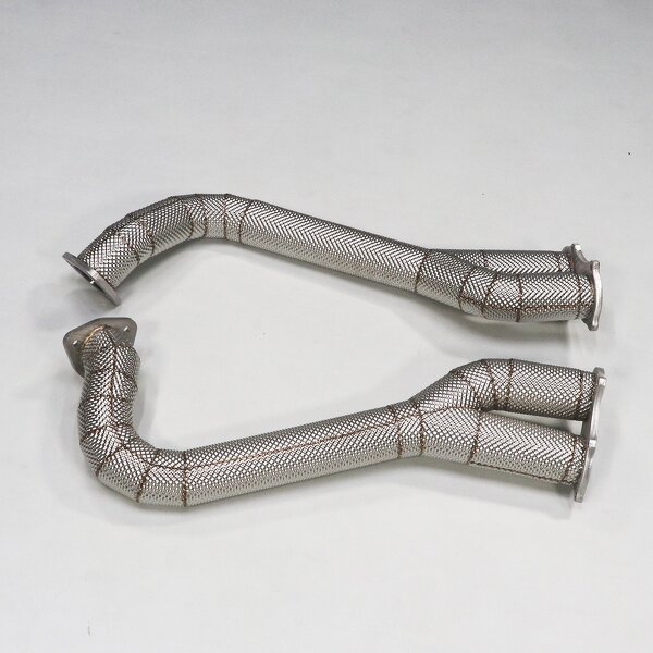 Downpipe Factory - OEM 304 Stainless for Porsche 718 GT4 GTS