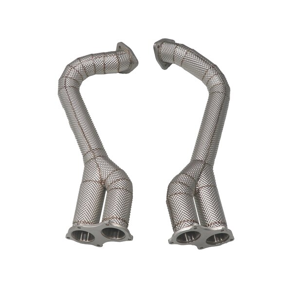 Downpipe Factory - OEM Straight for Porsche 718 Cayman GT4 Spyder