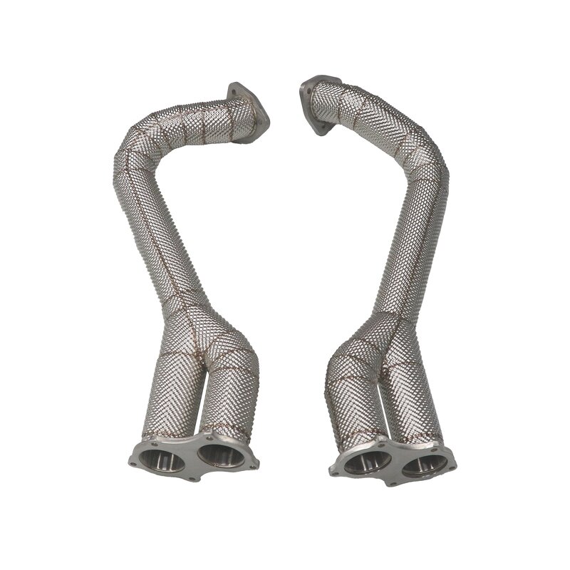 Downpipe Factory - OEM Straight for Porsche 718 Cayman GT4 Spyder