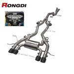 Catback Exhaust Factory - OEM Valvetronic for BMW G8x M3 M4