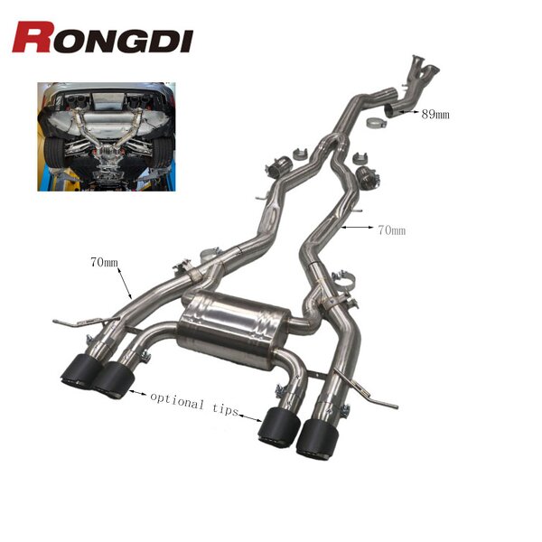 Catback Exhaust Factory - OEM Valvetronic for BMW G8x M3 M4