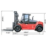Forklift Factory - OEM 7 Ton 8TON 10 Ton Diesel with CE ISO