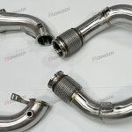 Downpipe Factory - OEM Custom Straight for BMW M5 F90 S63