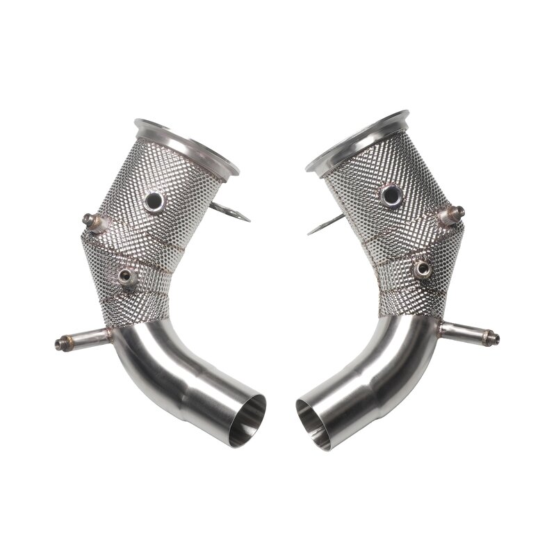 Downpipe Manufacturer - OEM Straight for Porsche 911 992 Heat Shield