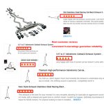 Catback Exhaust Manufacturer - OEM Performance for BMW M340i G20