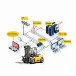 Diesel Forklift Manufacturer - OEM Yuchai 16ton for Construction Yard