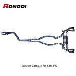 Titanium Catback Factory - OEM Valvetronic for BMW X3M F97 X4M