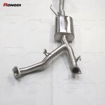 Catback Exhaust Factory - OEM High Temp for Toyota Land Cruiser LC200