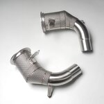 Downpipe Manufacturer - OEM Straight for Porsche 911 992 Heat Shield