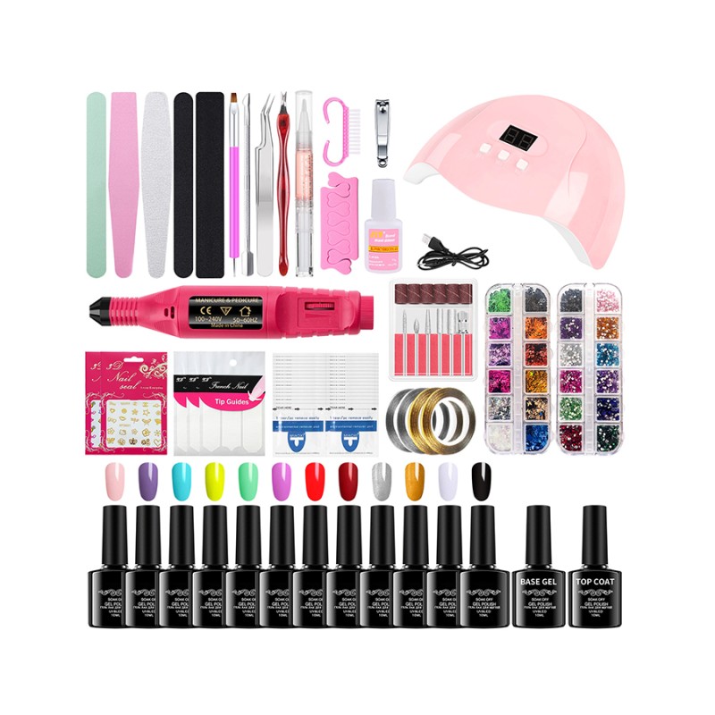 UV Nail Gel Factory - Bulk 8ml Professional Polish Lamp Kit