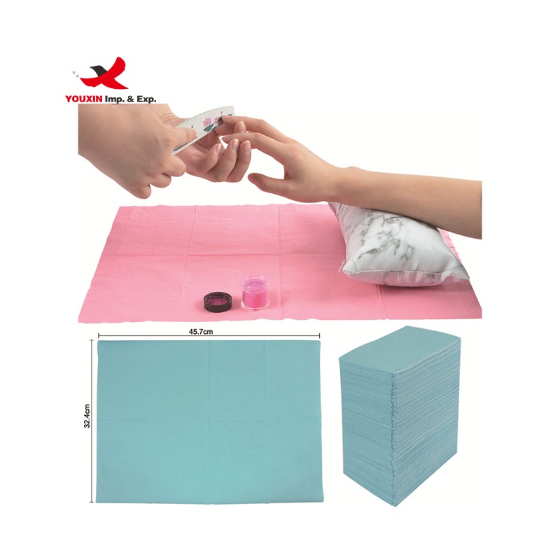 Nail Mat Supplier - OEM Foldable Waterproof Disposable Pad