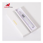 美甲刷工厂-批发3D银金属防滑手柄