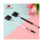 化妆刷工厂-批发双头3螺旋 grooming工具