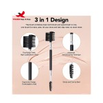 化妆刷工厂-批发双头3螺旋 grooming工具