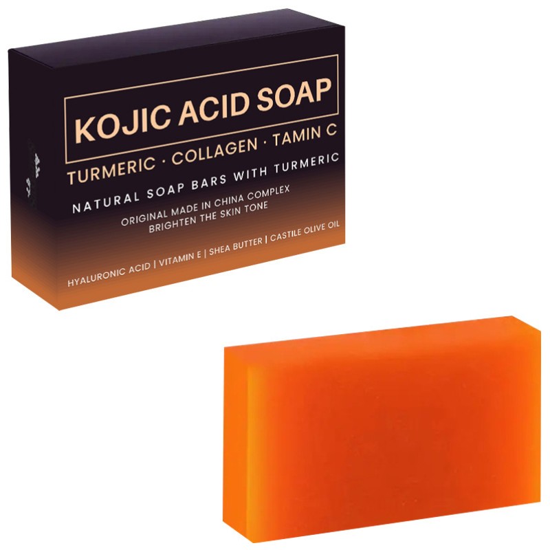 Turmeric Soap Factory - Bulk Custom Logo 150g Kojic Whitening
