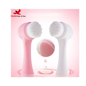 Face Cleaning Brush Supplier - Bulk Double-sided Silicone Synthetic