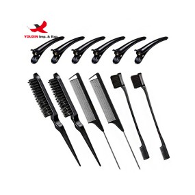 Hair Comb Set Manufacturer - Bulk Beauty Salon Teasing Comb Set