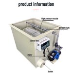 Water Treatment Machinery Factory - OEM Fish Pond Micro Drum Filter Biological