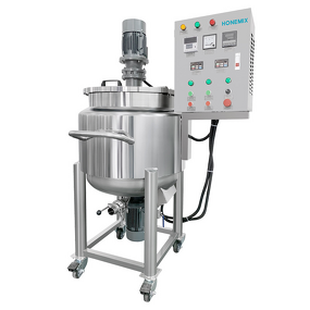 Mixing Tank Factory - OEM Stainless Steel Mobile Cosmetic Washing Stirring
