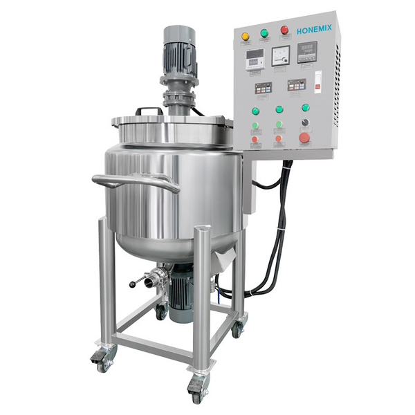 Mixing Tank Factory - OEM Stainless Steel Mobile Cosmetic Washing Stirring