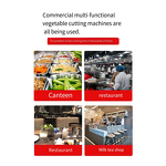 Vegetable Cutter Manufacturer - OEM Commercial Electric Multifunctional