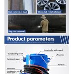 Sandblasting Machine Manufacturer - OEM Mobile Sandblaster for Glass Metal