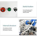 Wire Labeling Machine Manufacturer - OEM Semi-Automatic Desktop Circular