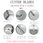 Vegetable Cutter Manufacturer - Wholesale Multi-Functional Commercial Electric Dicer