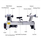 Wood Lathe Manufacturer - OEM Mini Digital Display Desktop DIY 450mm