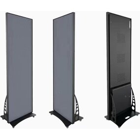 LED Poster Screen Manufacturer - OEM/ODM Indoor P1.86 Floor-standing Portable All-in-one