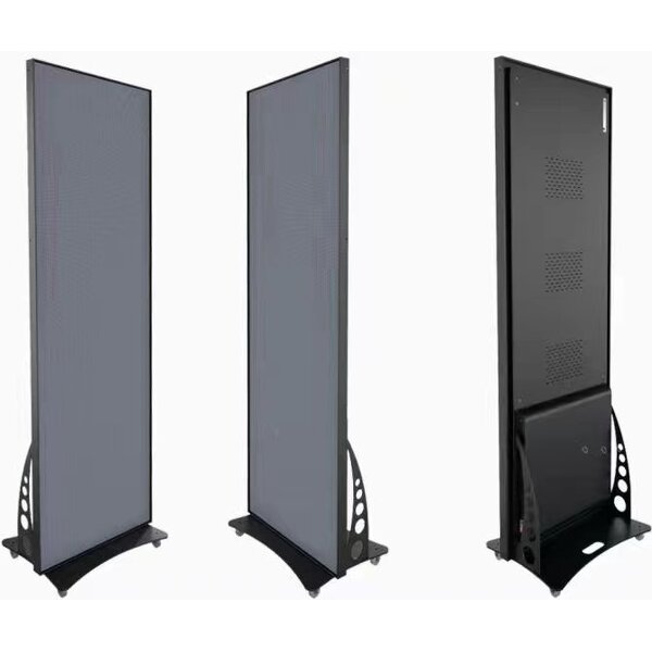 LED Poster Screen Manufacturer - OEM/ODM Indoor P1.86 Floor-standing Portable All-in-one