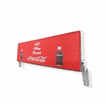 Transparent LED Display Factory - OEM/ODM 4G WiFi Controlled for Taxi Advertising P5.2