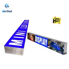 LED Electronic Display Screen Factory - OEM/ODM Custom Strip-shaped Stainless Steel Frameless