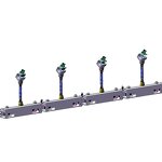 Iron Bracket Manufacturer - OEM/ODM Portable Removable for LED Projects