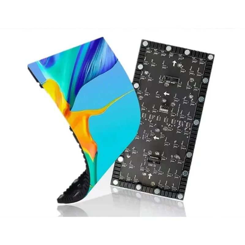 Flexible LED Display Factory - OEM/ODM Curved Indoor Wall Advertising Screen P2 P4