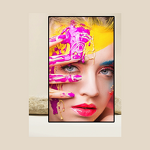 LCD Touch Screen Advertising Machine Manufacturer - OEM/ODM 43/55/65 Inch Ultra Thin 4K Wall-mounted