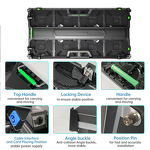 Video Wall LED Screen Factory - OEM/ODM 3x2 Outdoor Rental 8K HDR10 Waterproof P3.91