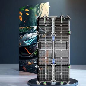 Indoor Transparent LED Screen Manufacturer - OEM/ODM P3.91-7.81 Mesh Holographic Single Screen