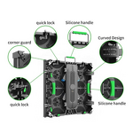 LED Video Screen Factory - OEM/ODM P3.9 Stage Background Rental Panel