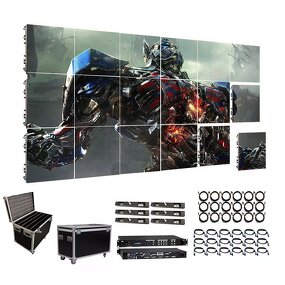 Video Wall LED Screen Factory - OEM/ODM 3x2 Outdoor Rental 8K HDR10 Waterproof P3.91