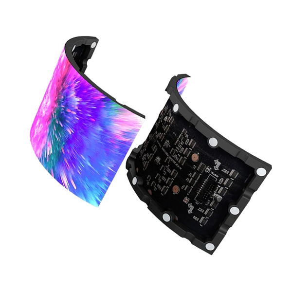 LED Display Video Wall Manufacturer - OEM/ODM Customizable 4K Full-Color Flexible Screen