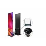 LED Poster Screen Manufacturer - OEM/ODM Indoor P1.86 Floor-standing Portable All-in-one