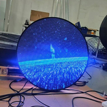 LED Display Screens Factory - OEM/ODM Custom Circular Logo Shop Signs Indoor Outdoor