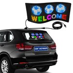 LED Sign Factory - OEM/ODM Car Programmable Scrolling 7"x3" USB 5V Flexible Matrix