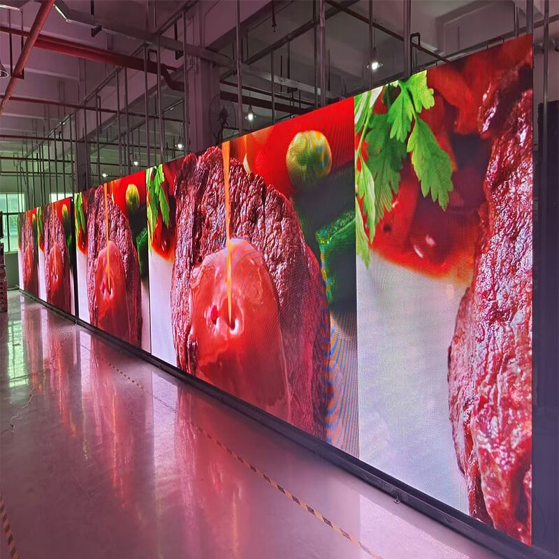 Indoor LED Display Factory - OEM/ODM New P1.86 Pitch Wall Mounted Video Backdrop for Church